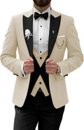 Men's Tuxedo Suit 3 Piece Suits for Men Slim Fit Wedding Prom Tuxedo for Men Formal Business Suit
